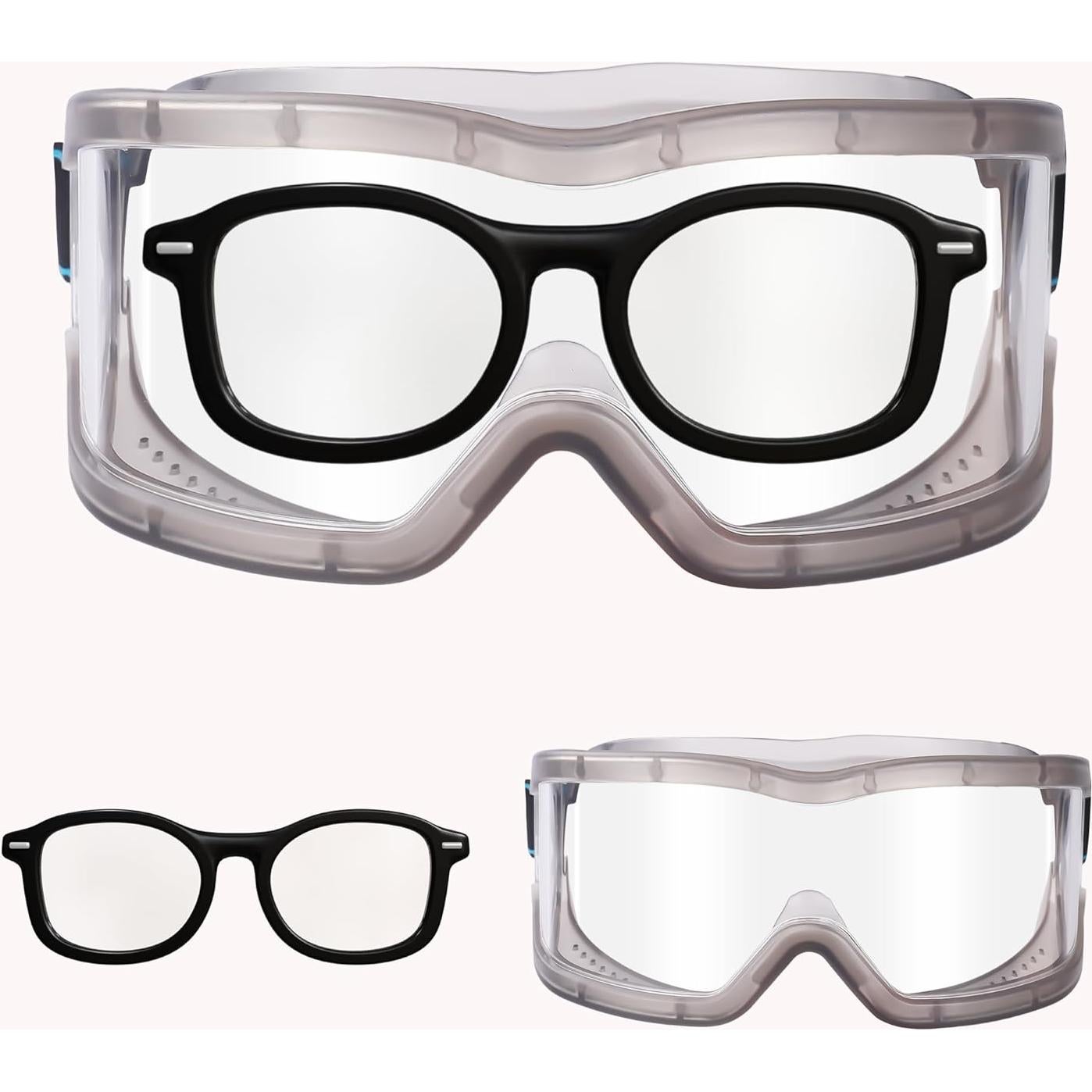 Gafas de Seguridad MOVNUOCA NFYC-010 Anti-Vaho y Salpicaduras