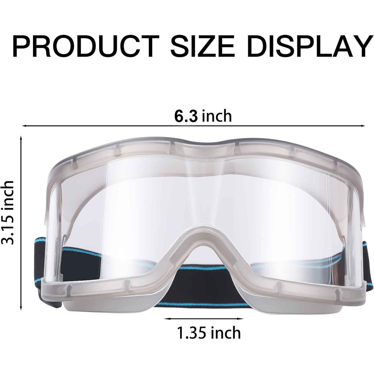 Gafas de Seguridad MOVNUOCA NFYC-010 Anti-Vaho y Salpicaduras