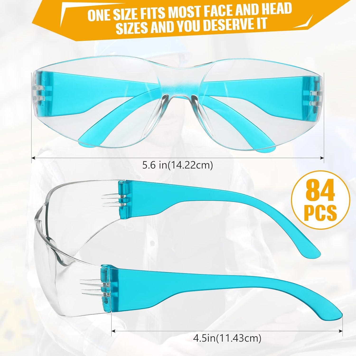 Youyole 84 Pares Gafas de Seguridad Unisex Lentes Anti Rayones