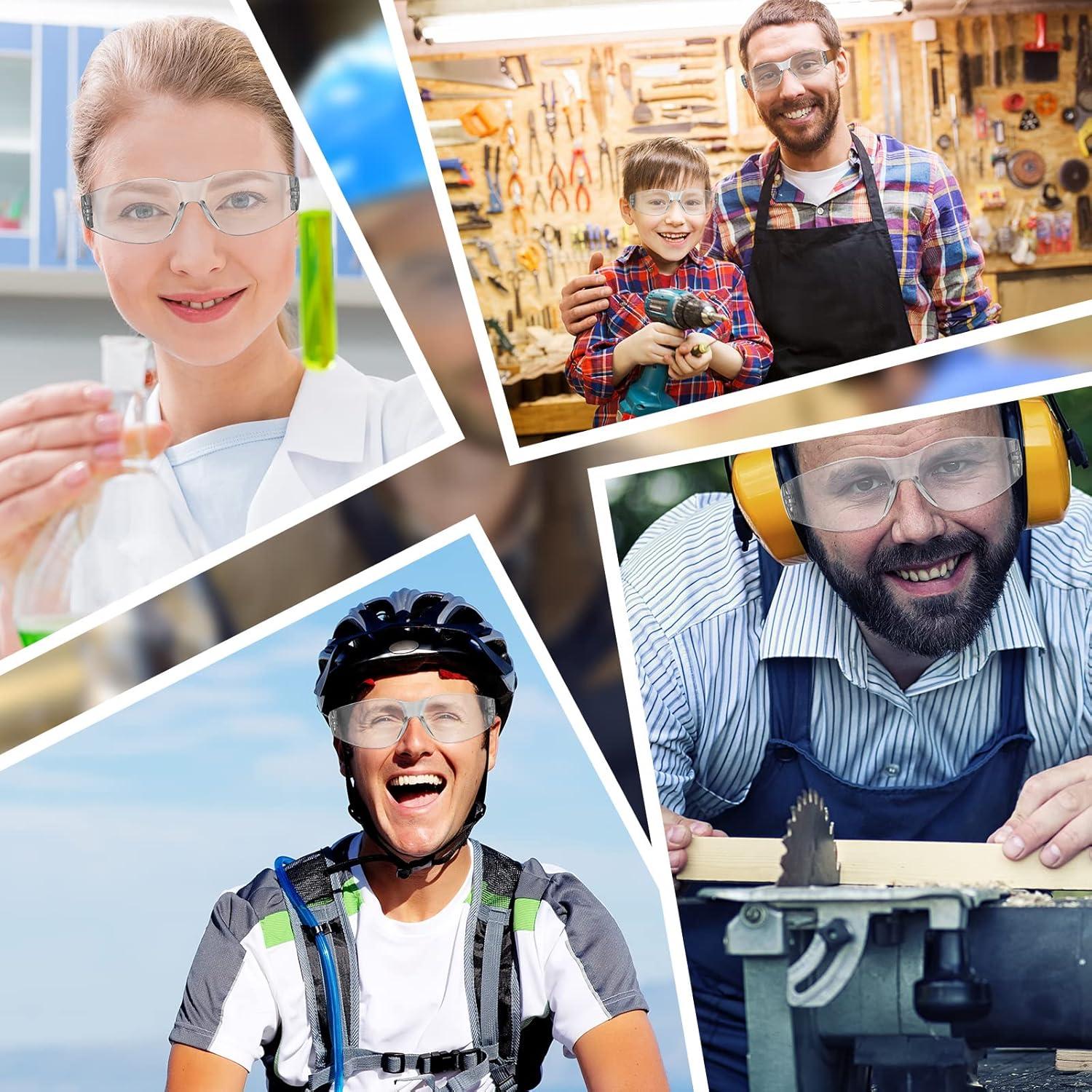 Youyole 84 Pares Gafas de Seguridad Unisex Lentes Anti Rayones