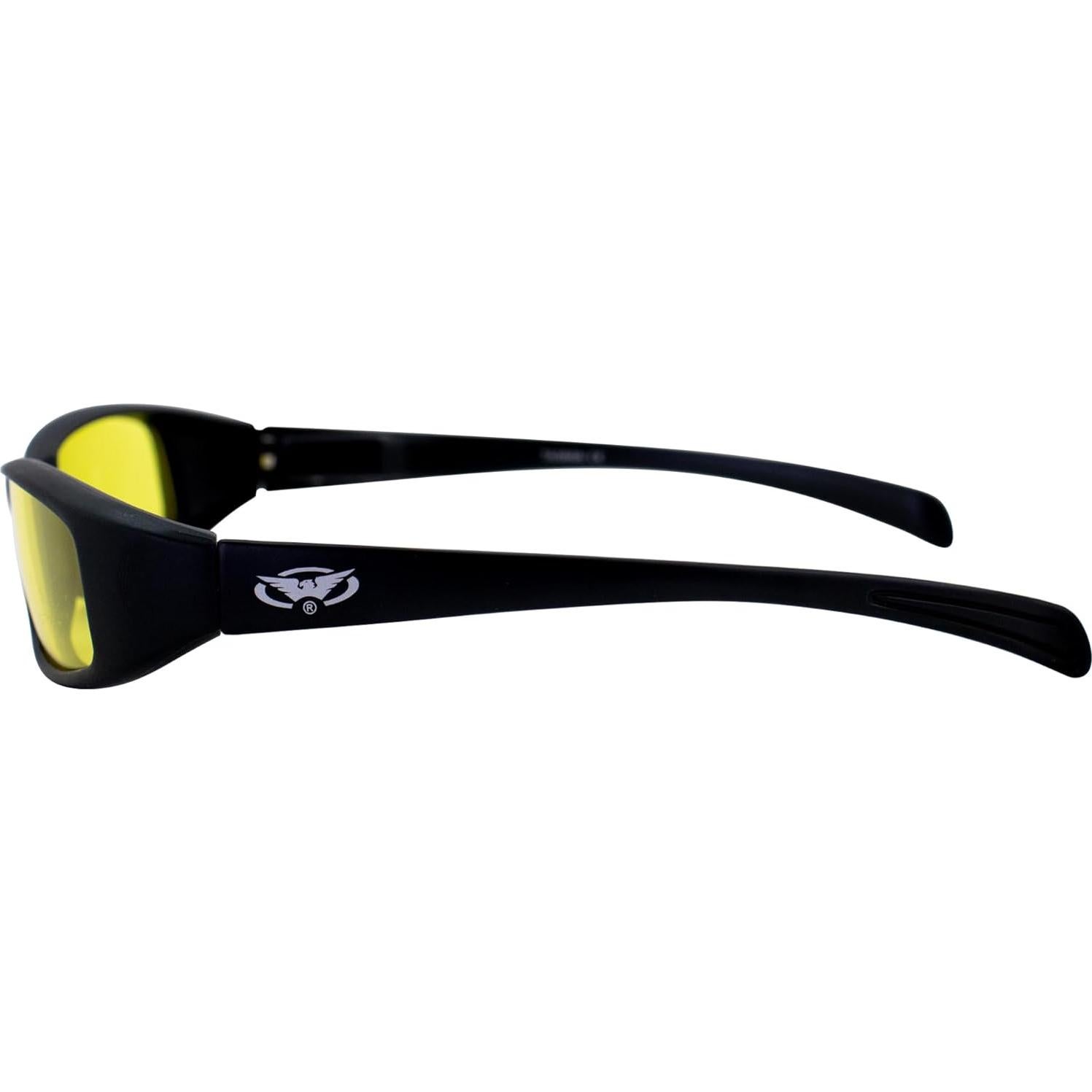 Gafas de Motocicleta Global Vision New Attitude Lentes Amarillos