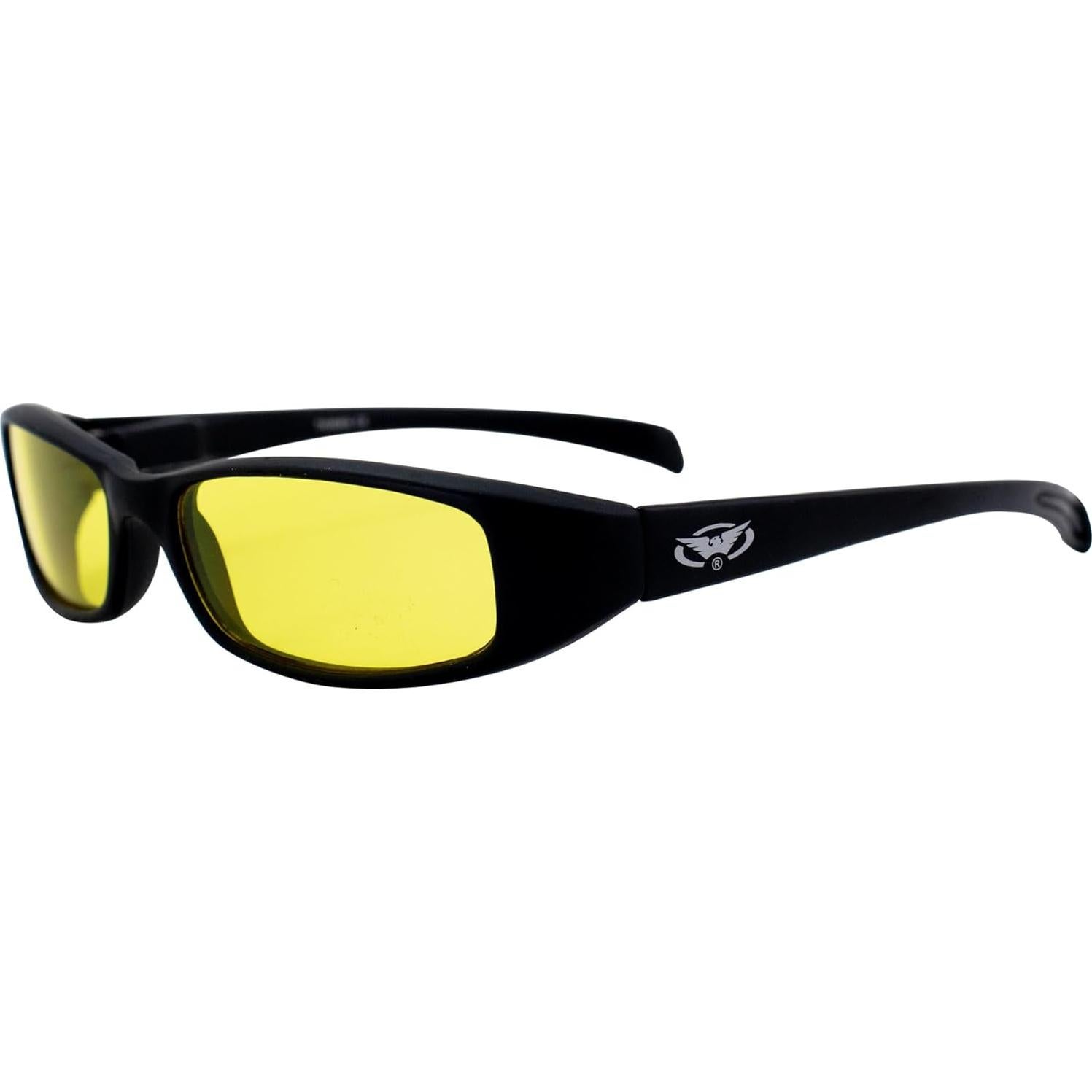 Gafas de Motocicleta Global Vision New Attitude Lentes Amarillos