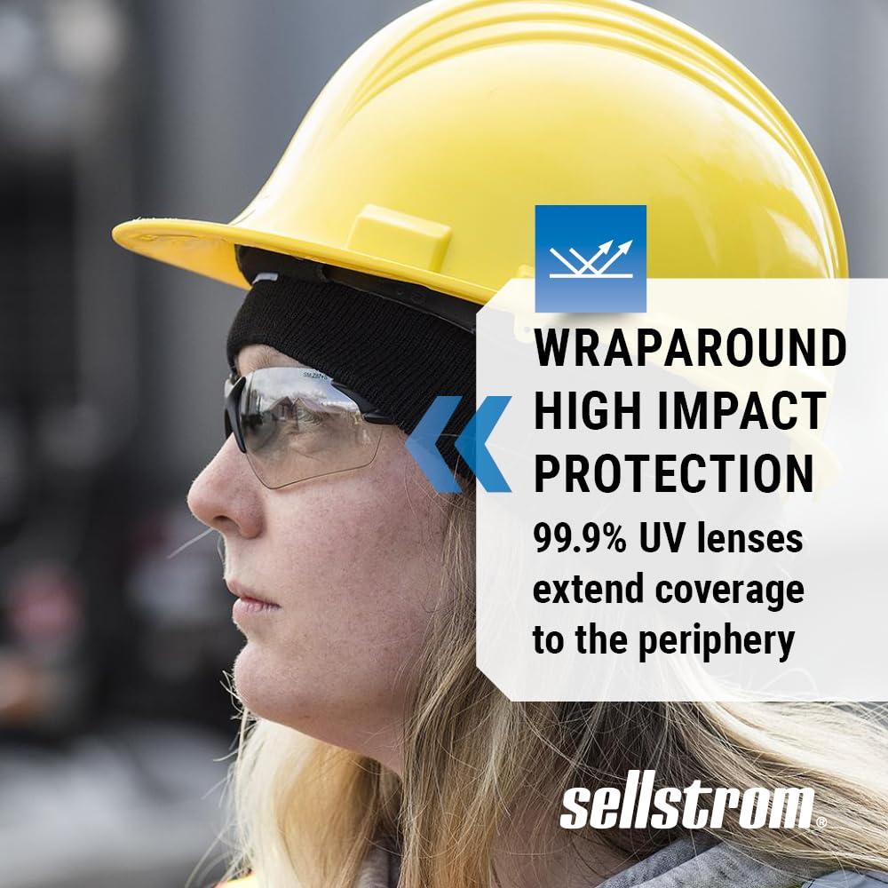 Gafas de Seguridad Sellstrom S72302, Antiempañante, UV 99%