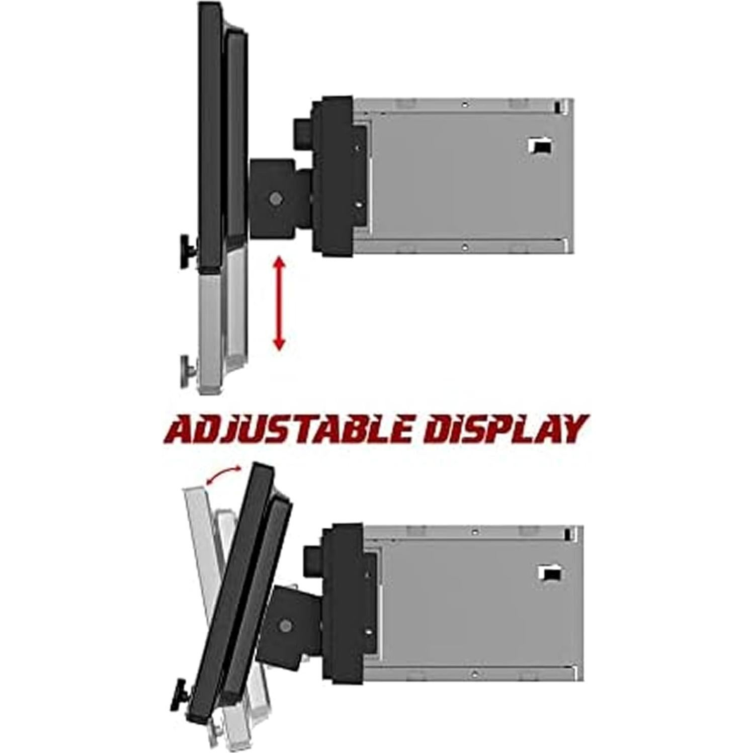 Estéreo de Coche Power Acoustik CPAA-70D10F Doble DIN 10.6"