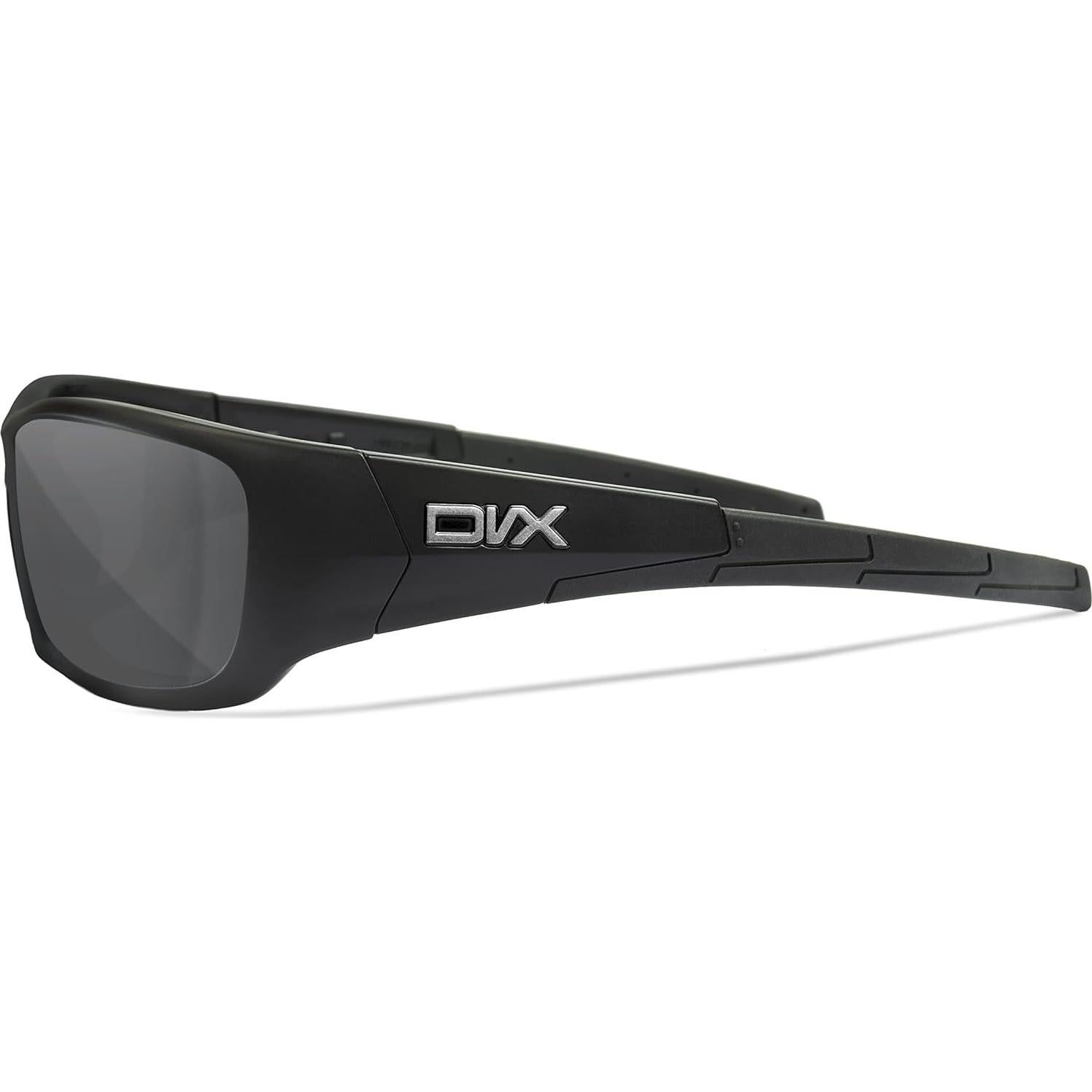 Lentes de Seguridad Wiley X DVX STATIC Grises UV 100%