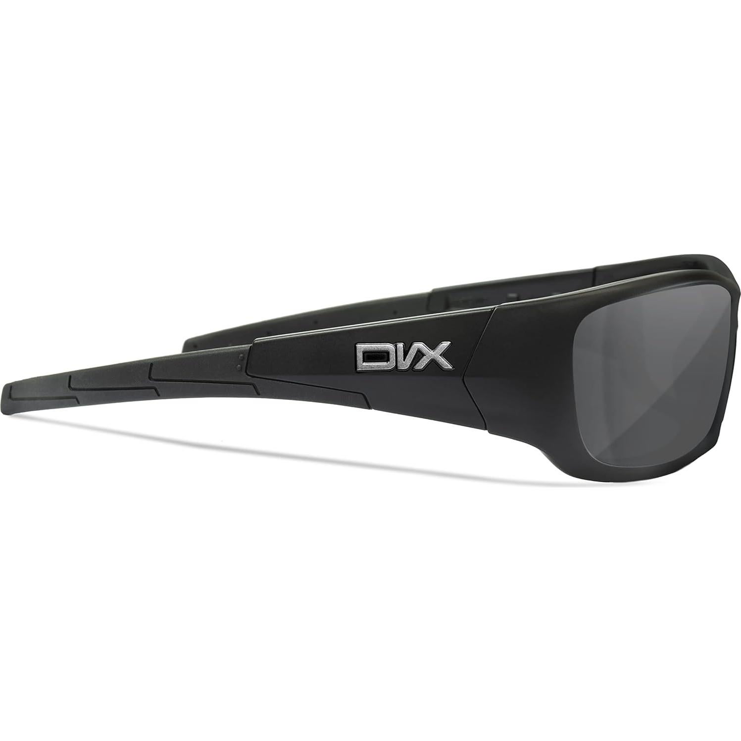 Lentes de Seguridad Wiley X DVX STATIC Grises UV 100%