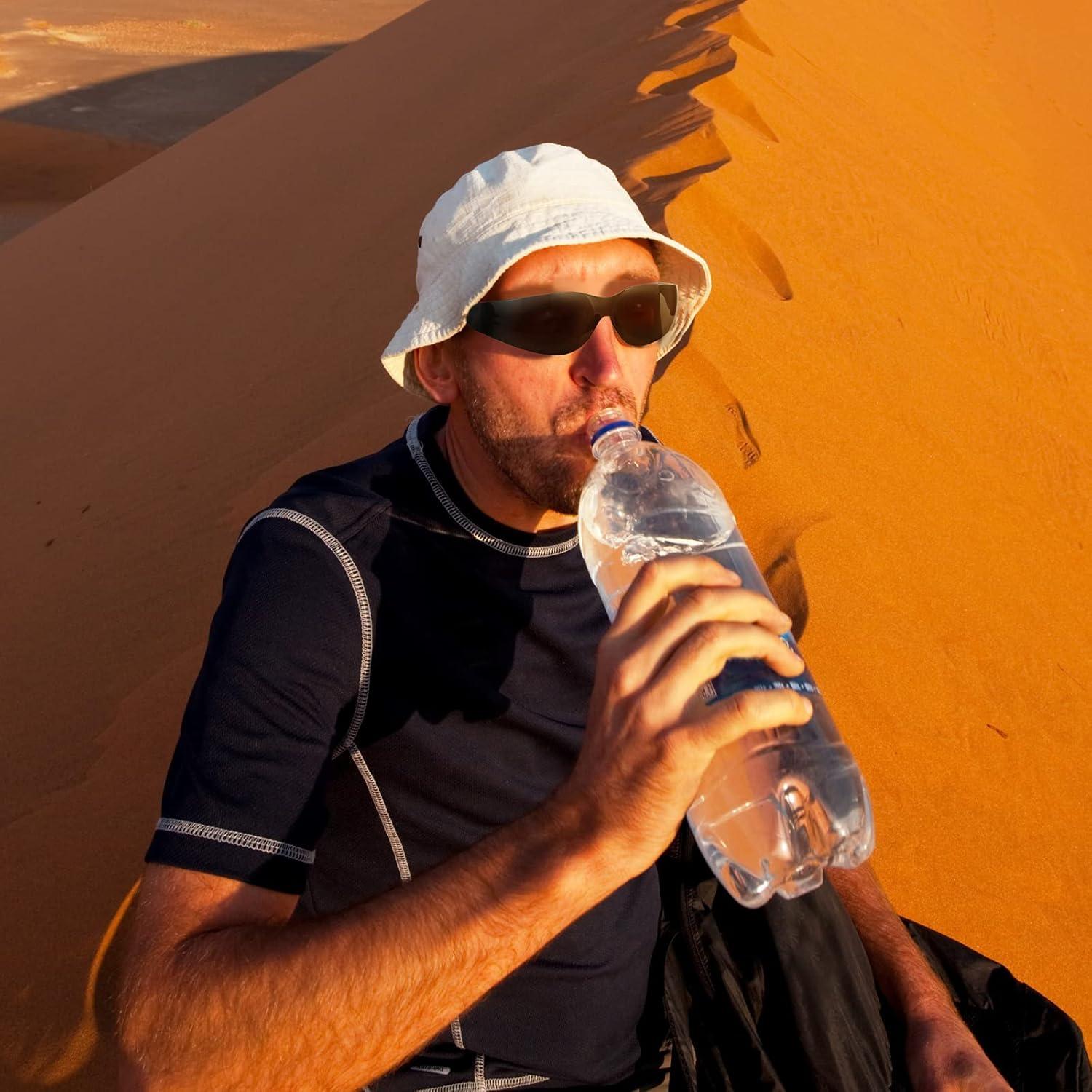 Paquete de 100 Gafas de Seguridad Protección Ocular Unisex