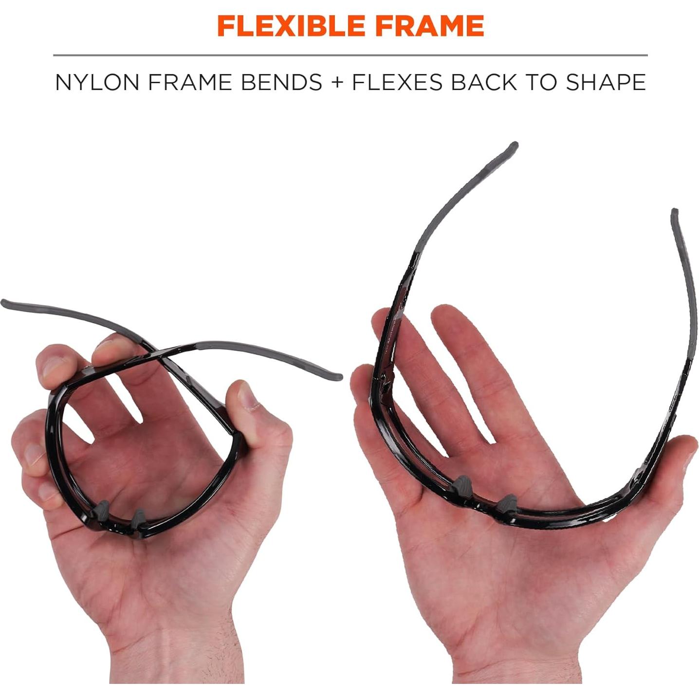 Gafas de Seguridad Ergodyne Odin, Lente Ahumado UV