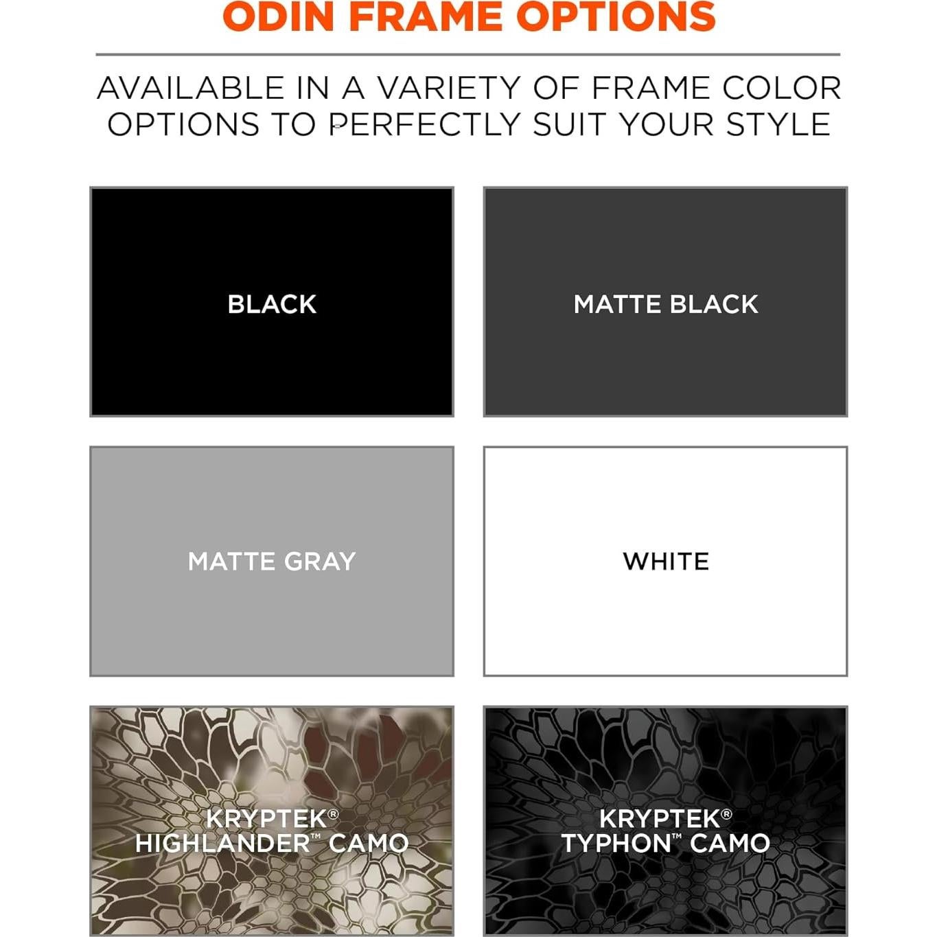 Gafas de Seguridad Ergodyne Odin, Lente Ahumado UV