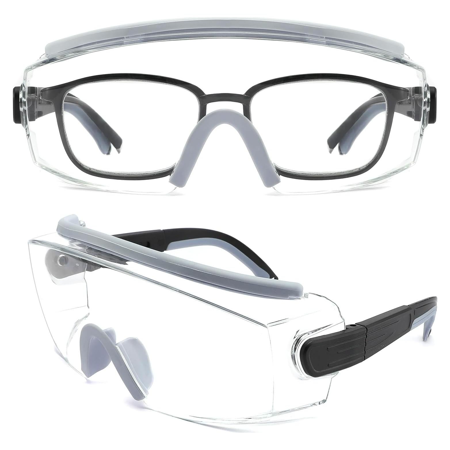 Gafas de Seguridad Antiempañante Ajustables Gris