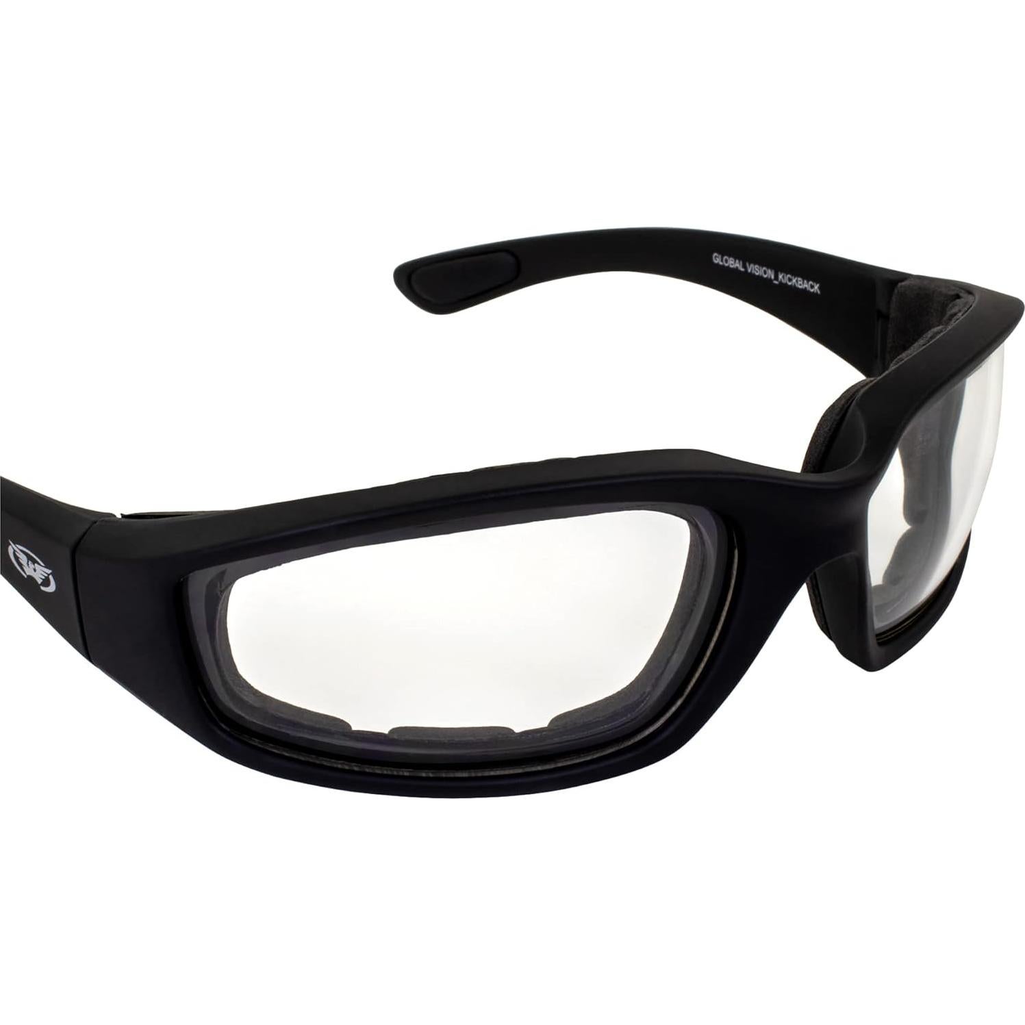 Gafas de sol Global Vision Kickback Lentes Claros Seguridad