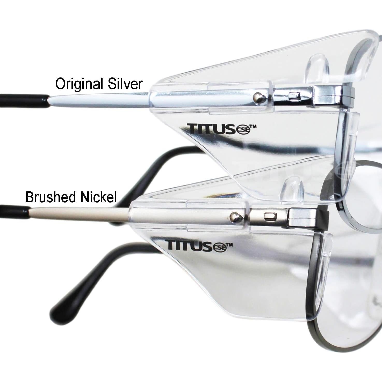 Gafas de Seguridad Aviador Titus G77 Marco Metálico Z87.1