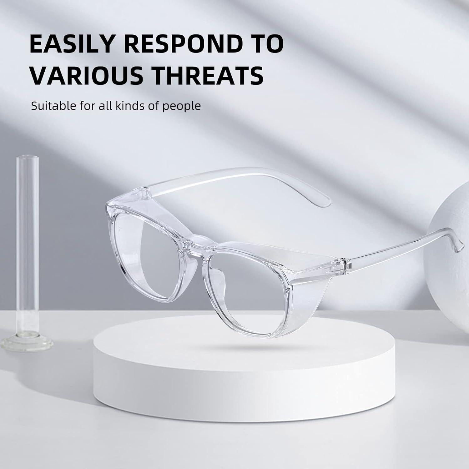 Gafas de Seguridad JING LEI Antivaho UV400 Rosa