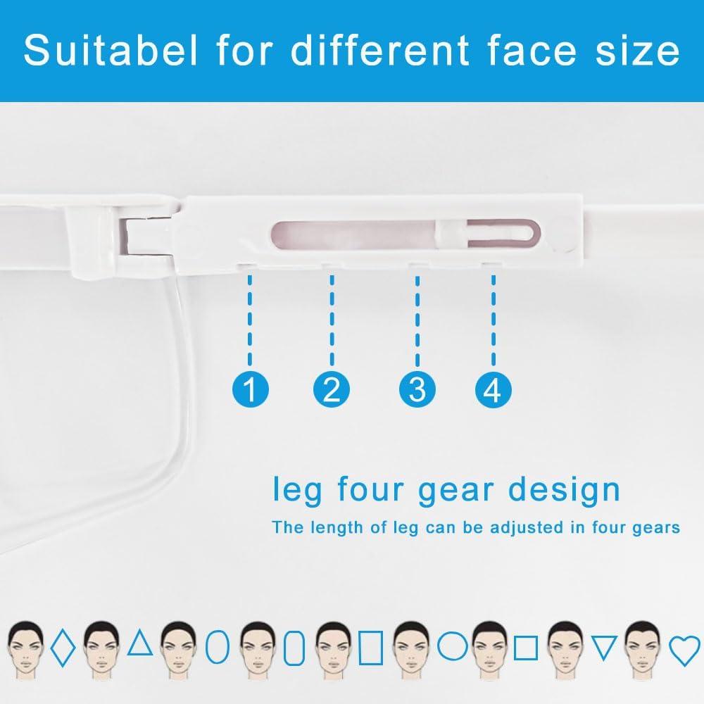 Gafas de Seguridad Mozeeda Transparentes UV 400 Ajustables