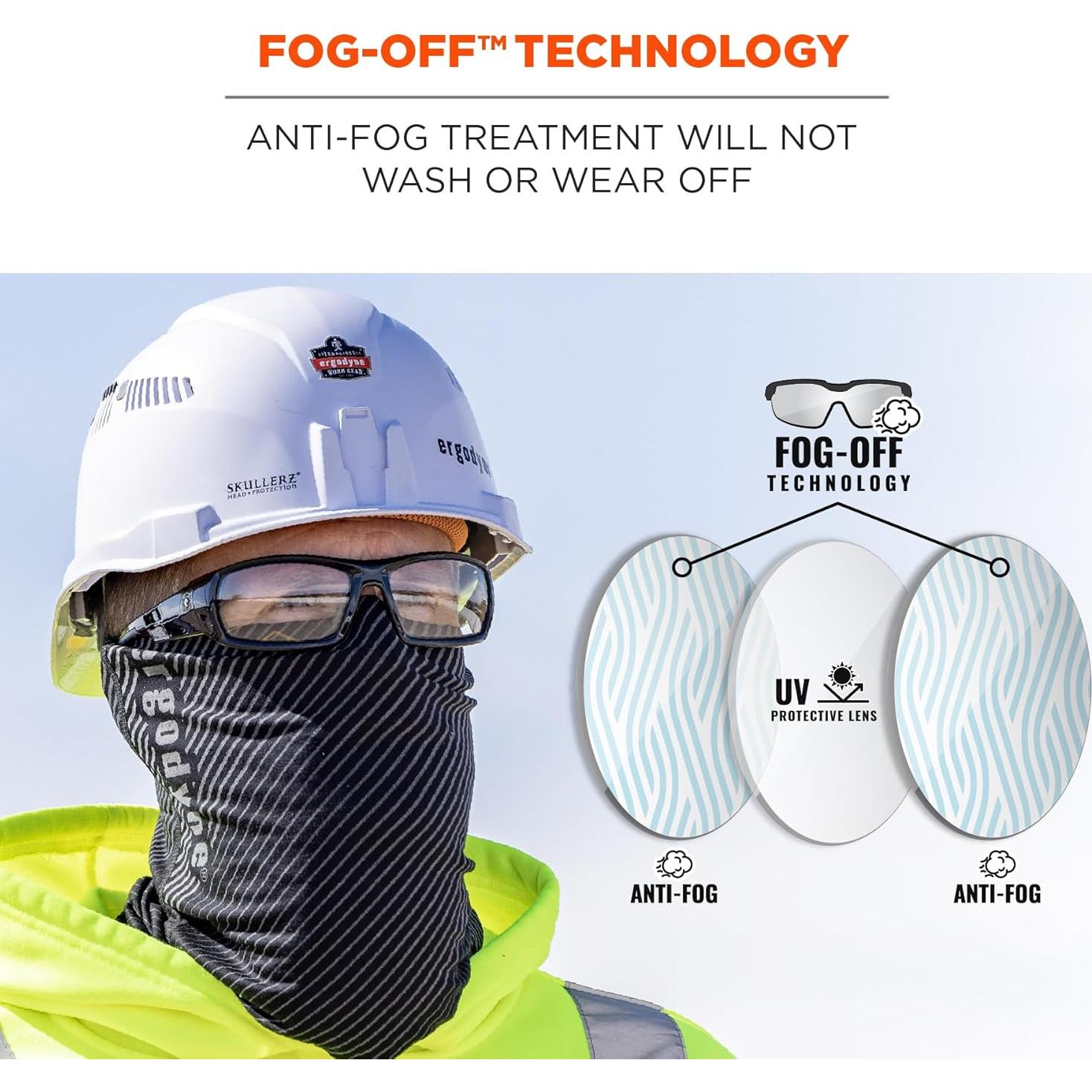 Gafas de Seguridad Ergodyne Skullerz ODIN Anti Niebla