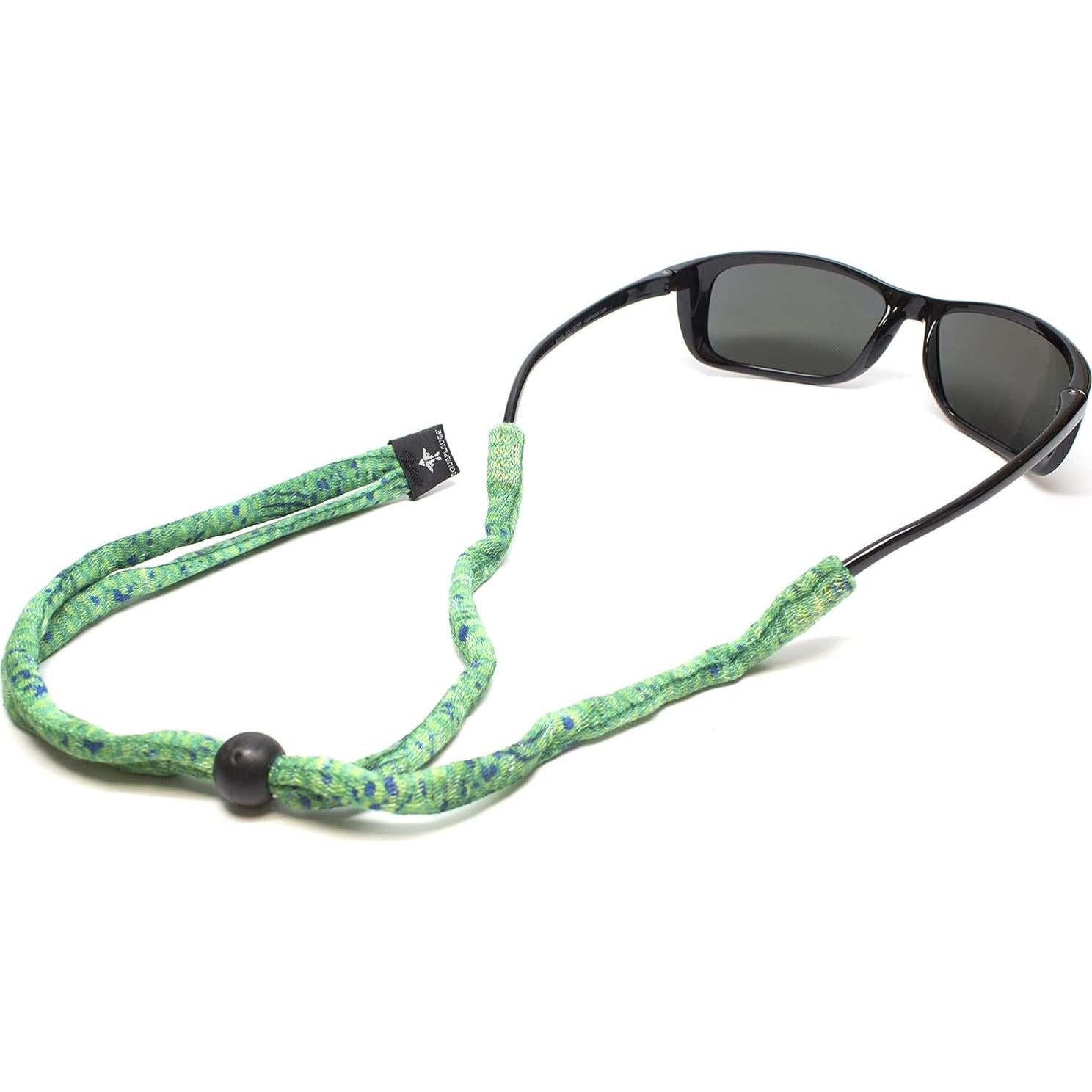 Retenedor de Gafas Chums Aquaflage Verde Dorado - Unisex