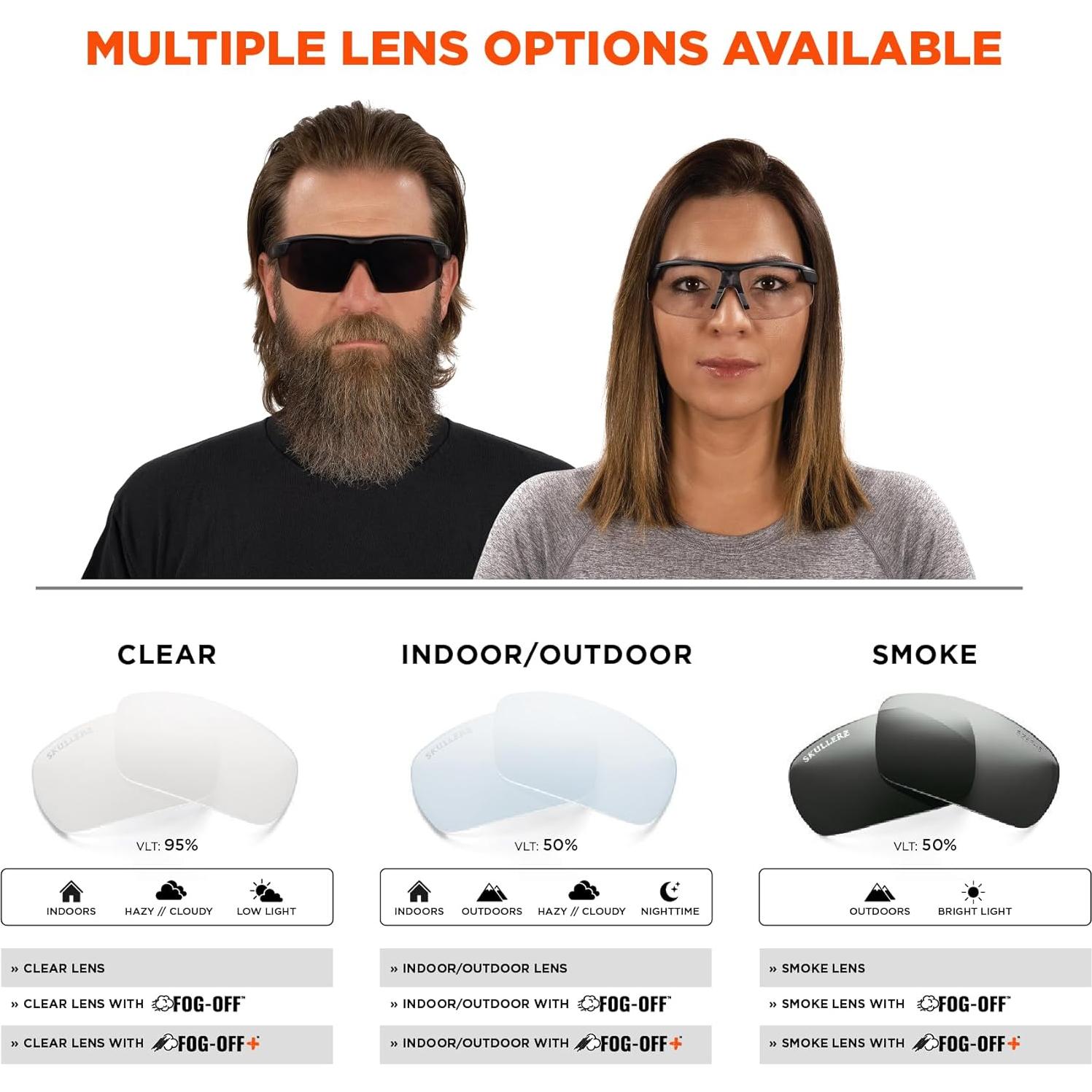 Gafas de seguridad Ergodyne Skullerz SKOLL antiempañantes