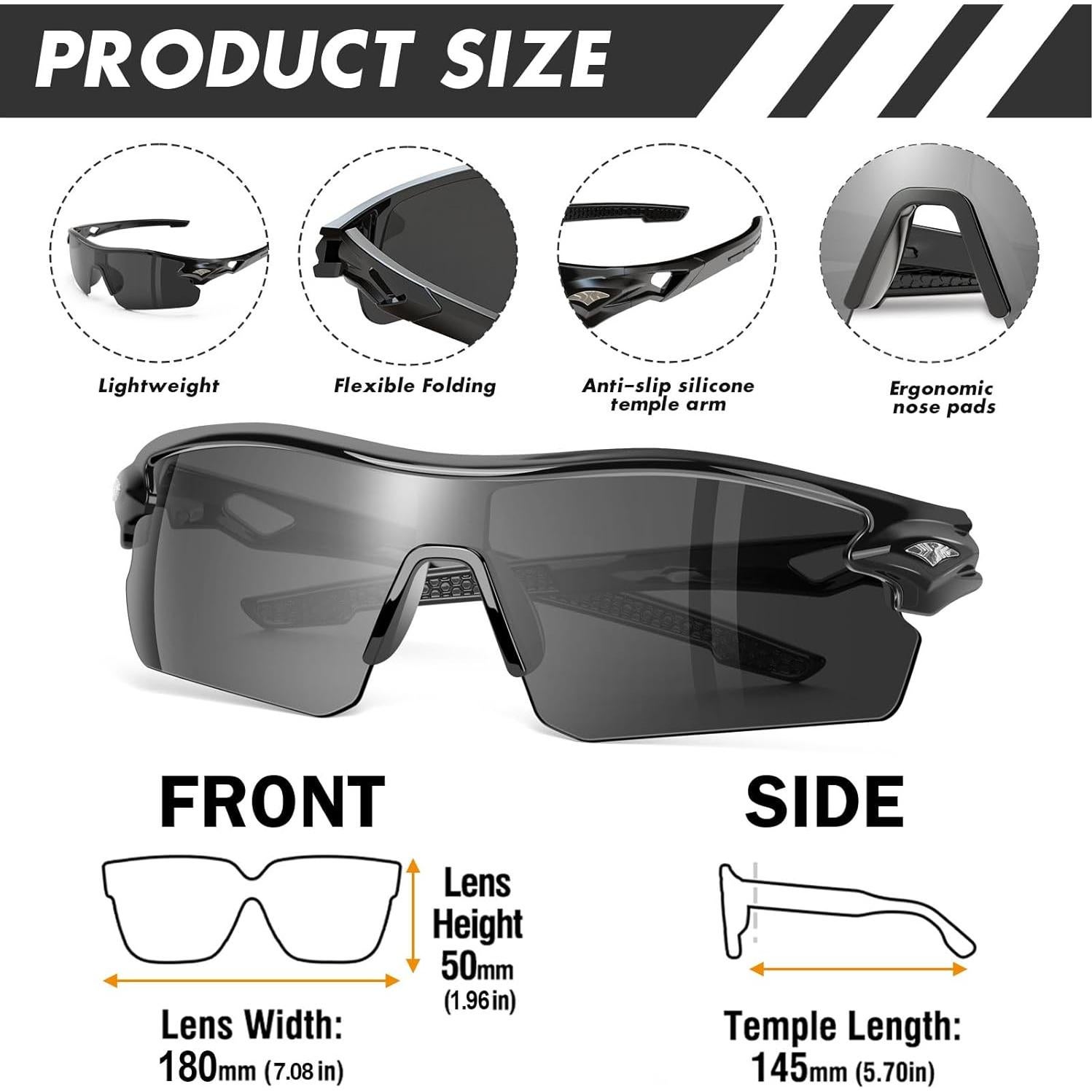 Paquete de 12 Gafas de Seguridad YENPK Z87.1 UV Anti-Rayas