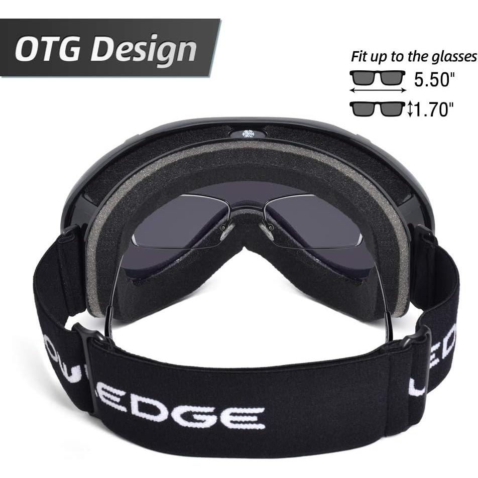Gafas de esquí Hubo Sport OTG con protección UV y antiempañante