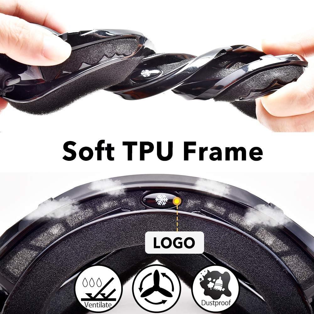 Gafas de esquí Hubo Sport OTG con protección UV y antiempañante