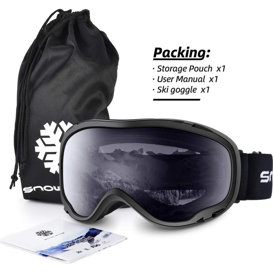 Gafas de esquí Hubo Sport OTG con protección UV y antiempañante