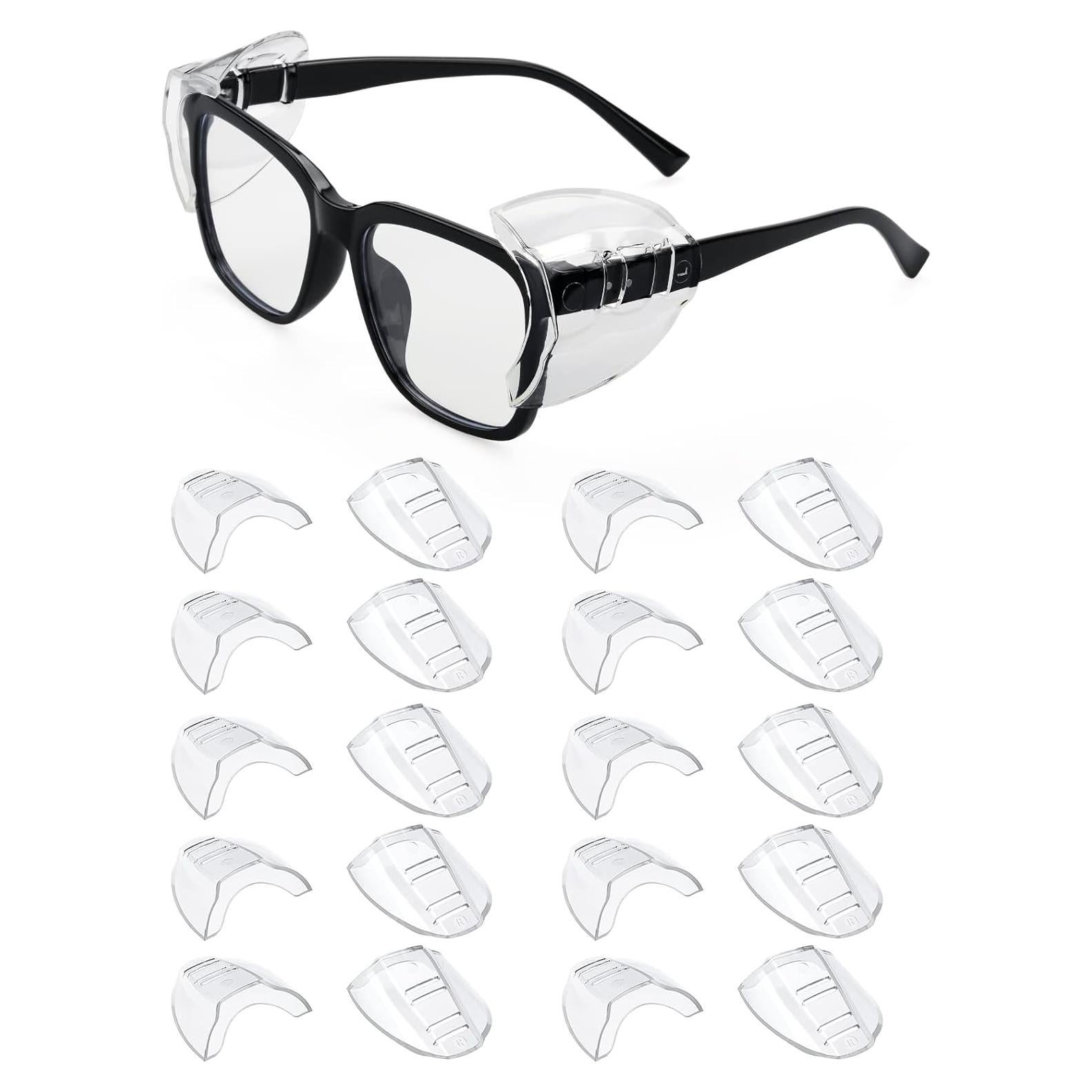 YunTuo Protectores Laterales para Gafas de Seguridad 10 Pares