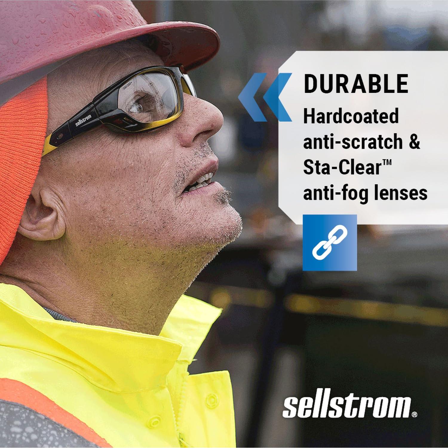 Gafas de seguridad Sellstrom SRX claras antiempañantes