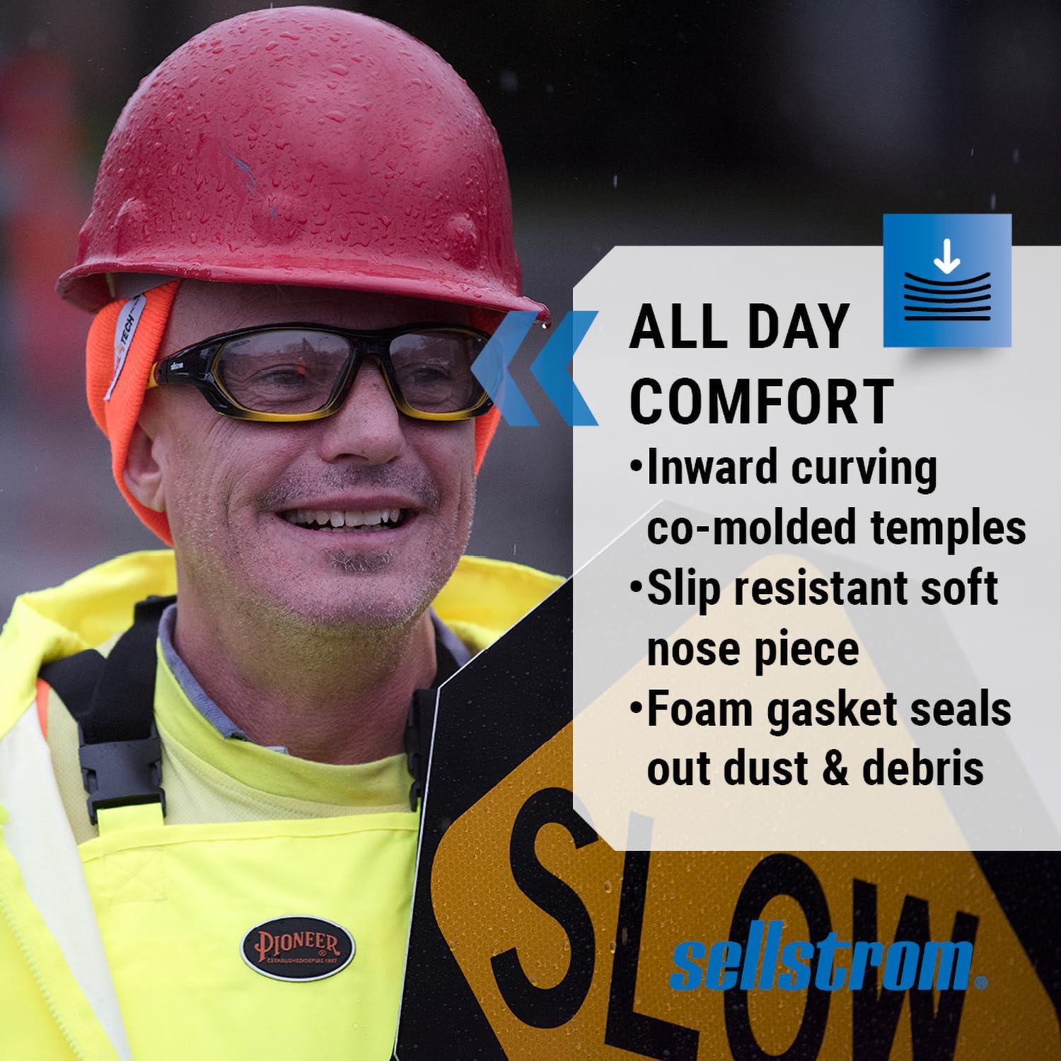 Gafas de seguridad Sellstrom SRX claras antiempañantes