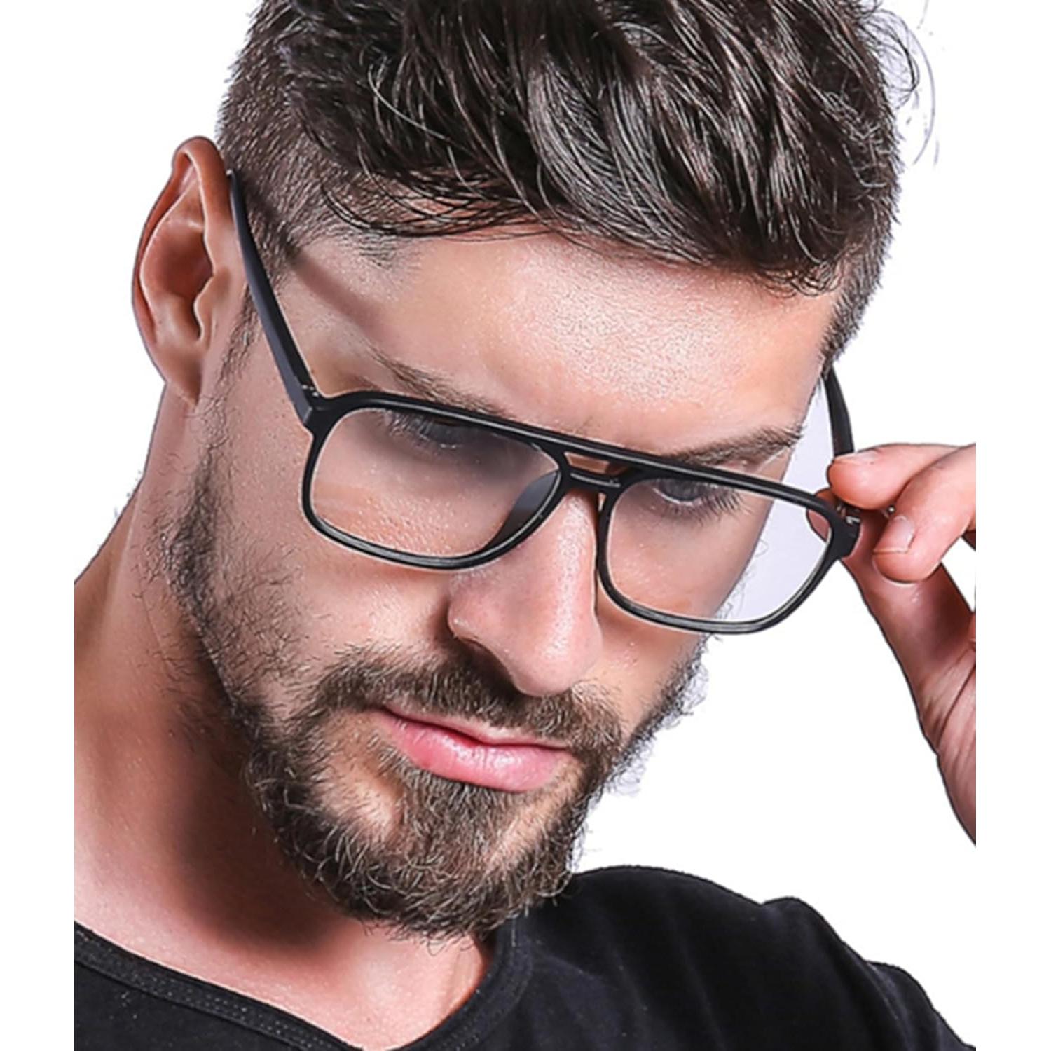 Gafas Aviador ZIMUSUN Anti Luz Azul Unisex 57mm