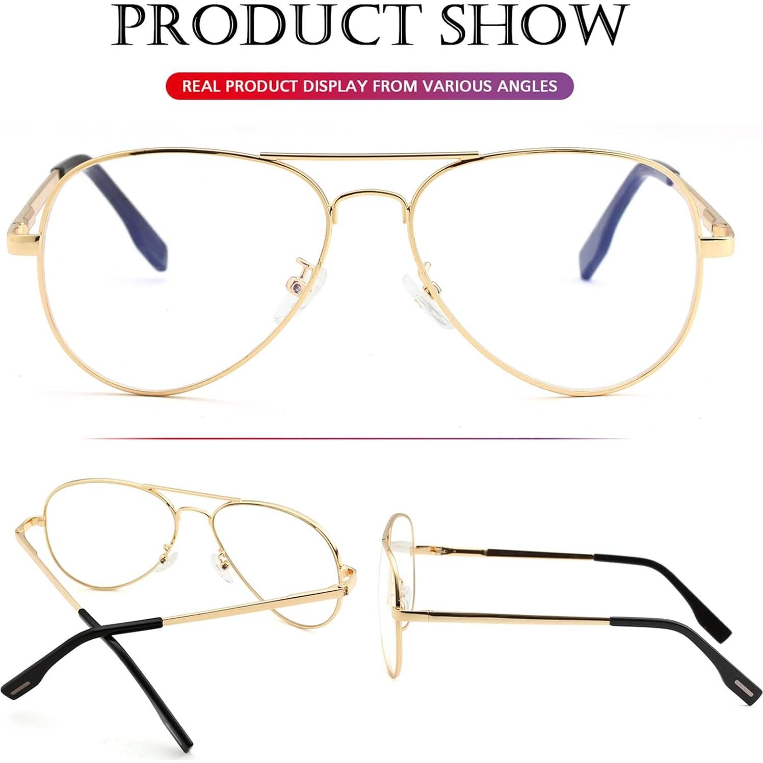 Gafas de sol polarizadas PORADAY aviador 58mm UV400