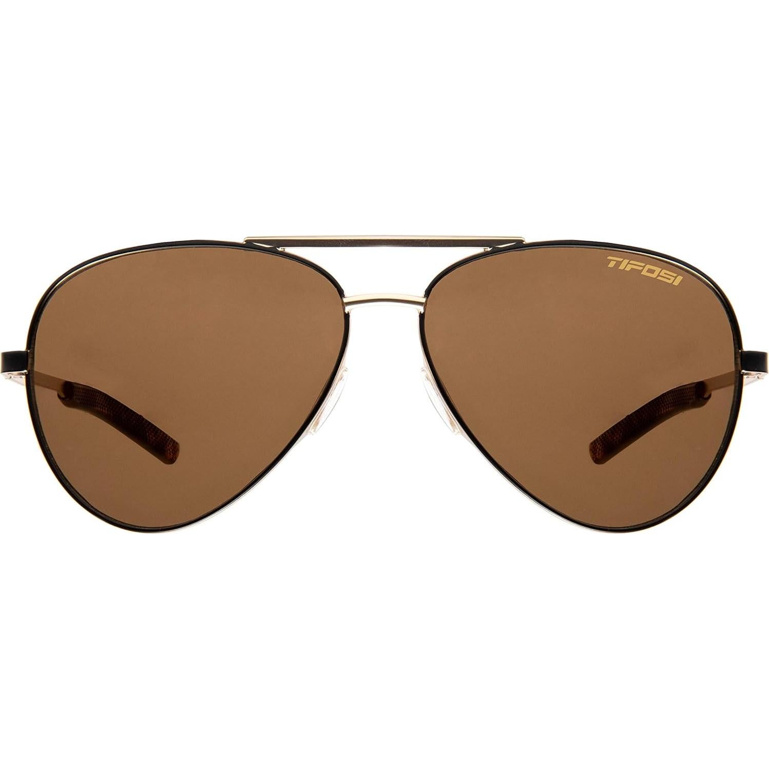 Gafas de sol Tifosi Aviator Oro Medianoche Lente Marrón