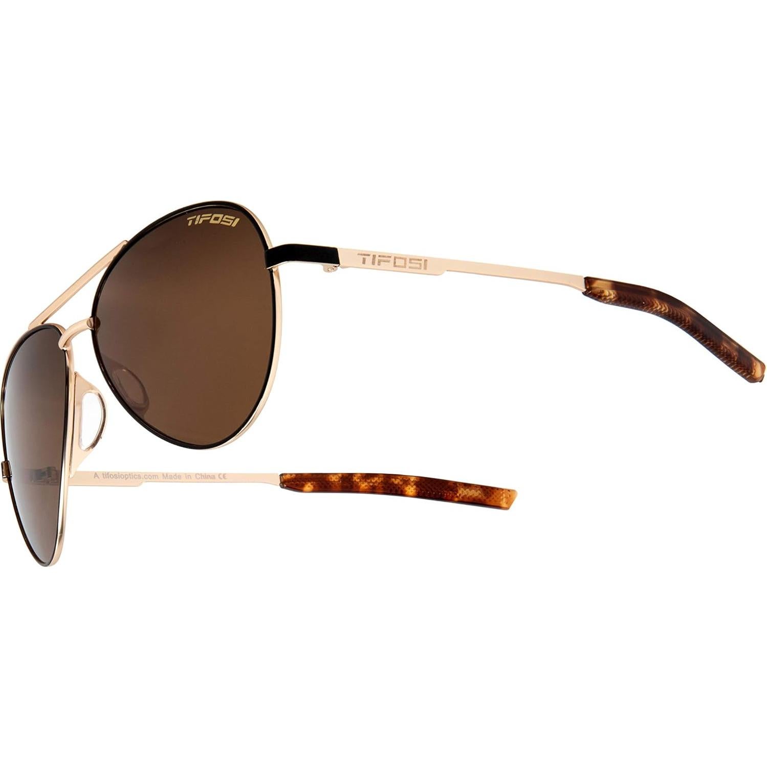 Gafas de sol Tifosi Aviator Oro Medianoche Lente Marrón