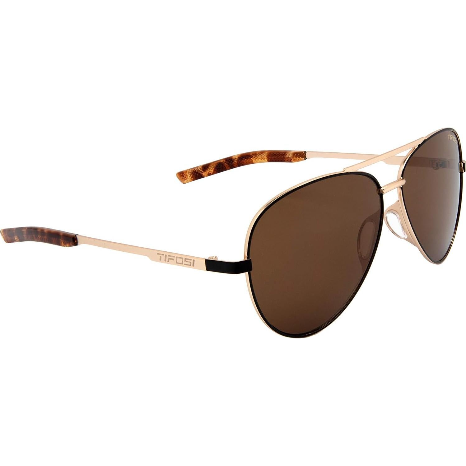 Gafas de sol Tifosi Aviator Oro Medianoche Lente Marrón