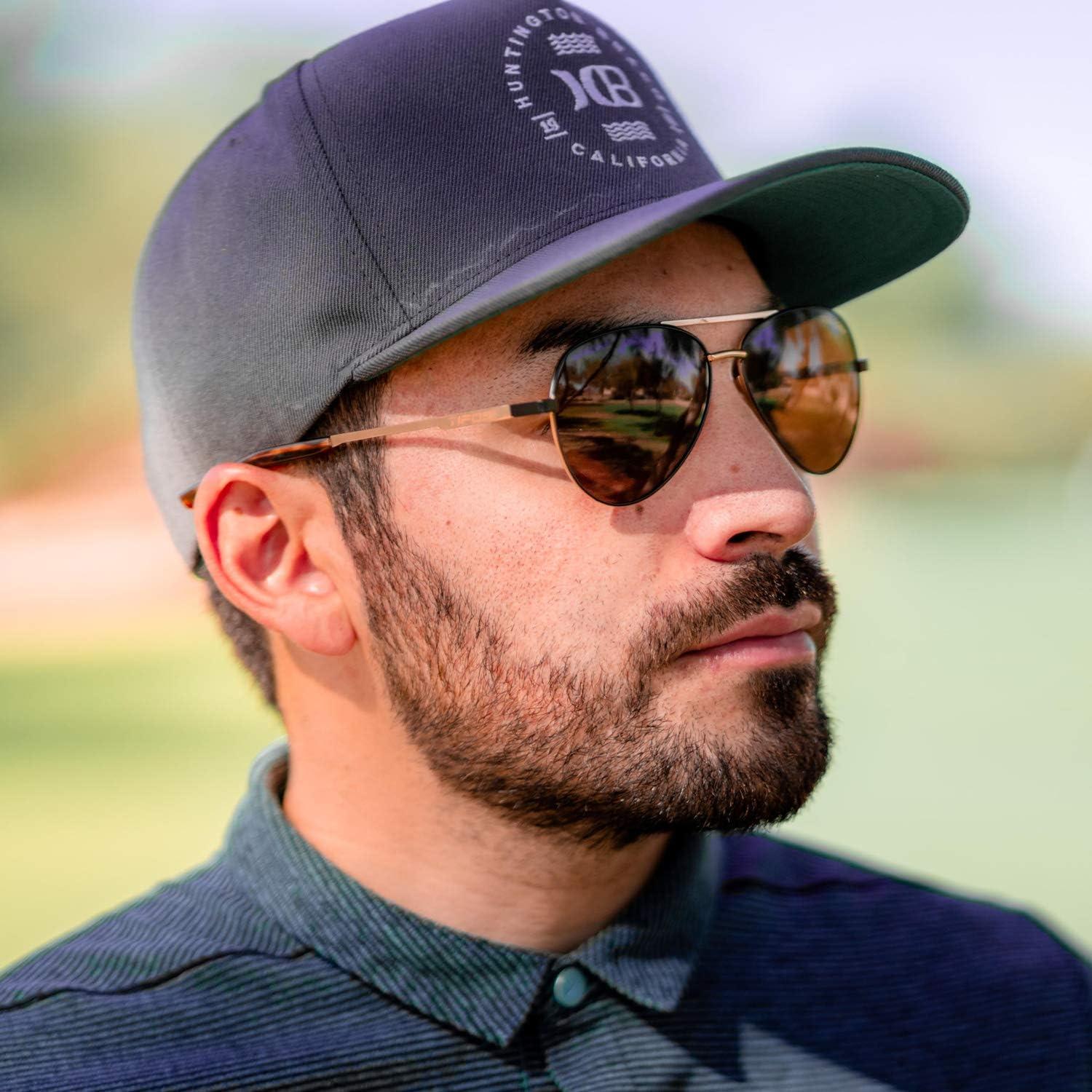 Gafas de sol Tifosi Aviator Oro Medianoche Lente Marrón