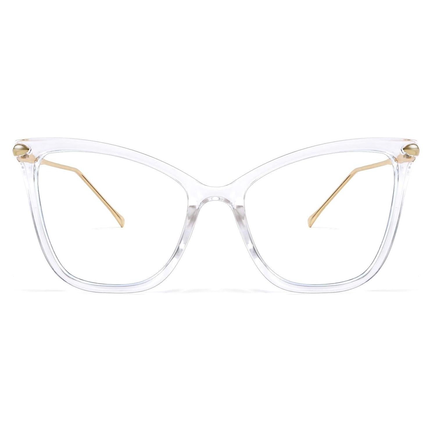 Gafas de Luz Azul FEISEDY Ojo de Gato B2589 Transparente