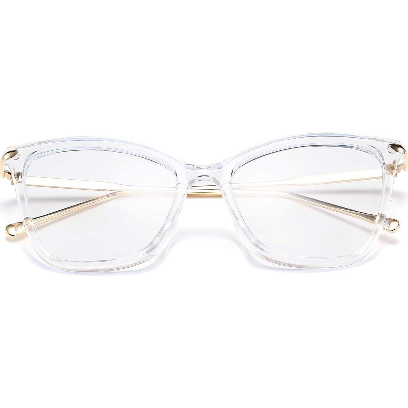 Gafas de Luz Azul FEISEDY Ojo de Gato B2589 Transparente