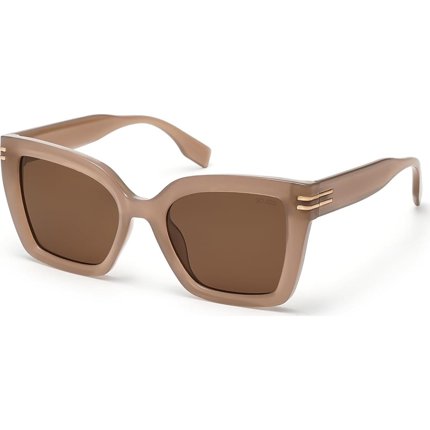 Gafas de Sol SOJOS Ojos de Gato Polarizadas para Mujeres