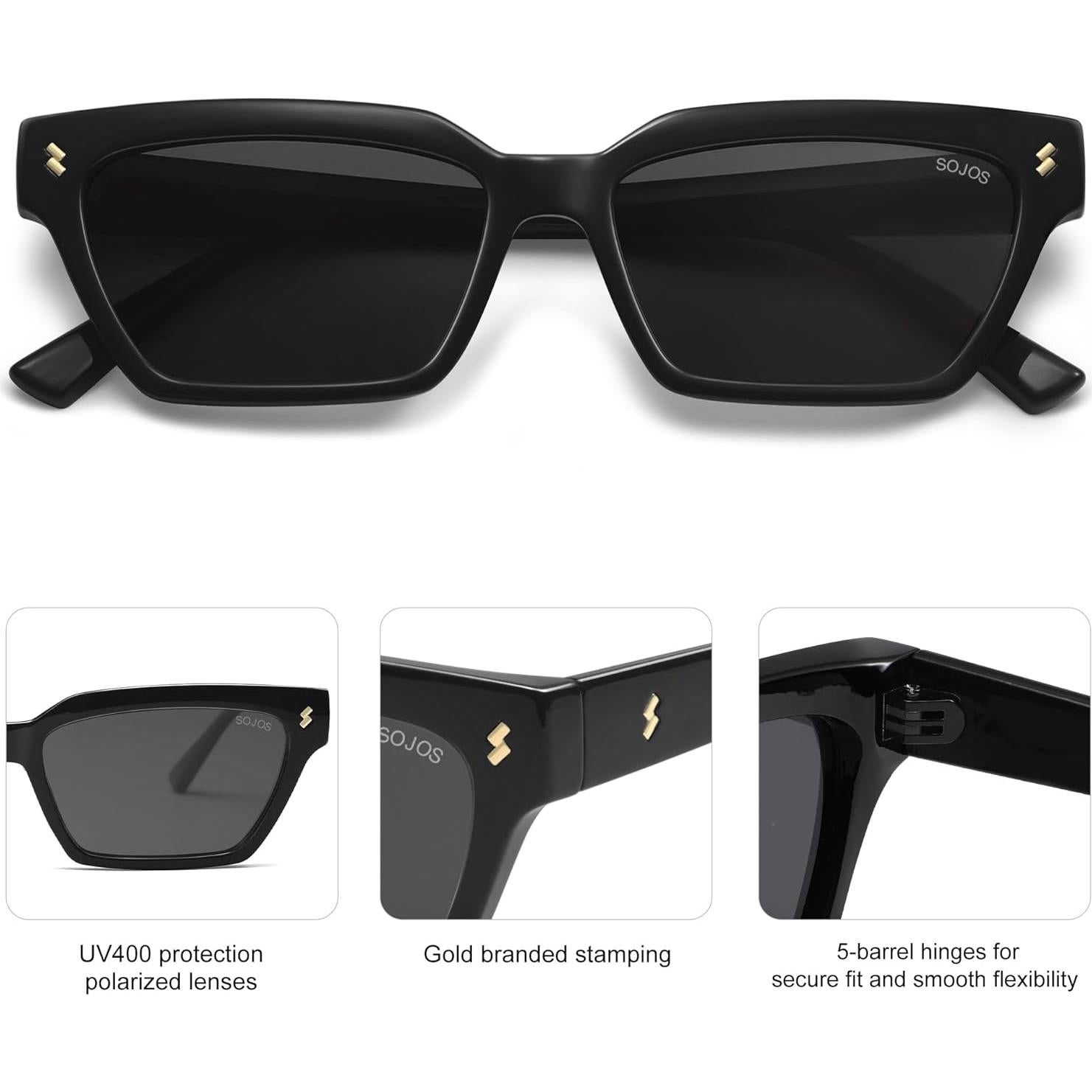 Gafas de sol polarizadas SojoS SJ2381 ojo de gato unisex