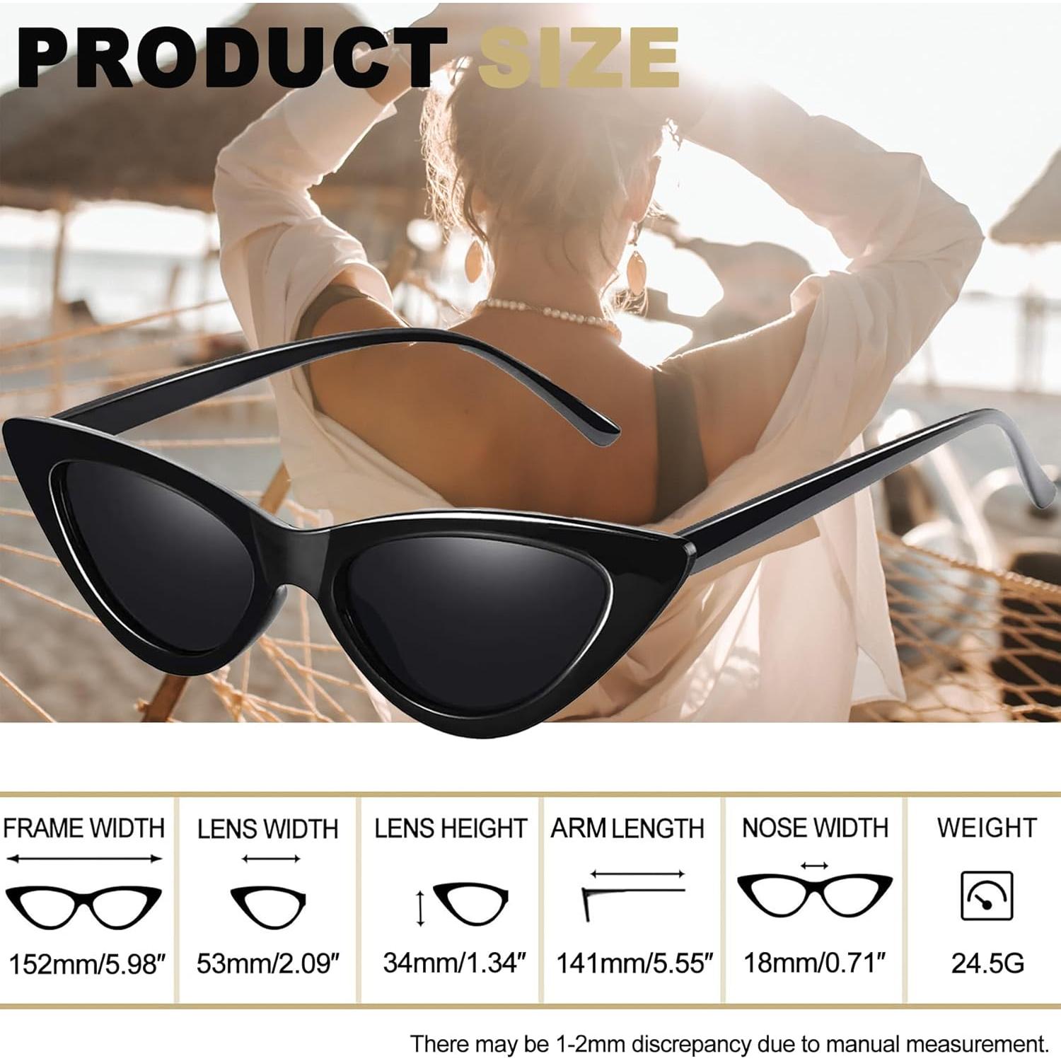 Gafas de sol cat eye Joopin polarizadas UV400 para mujeres