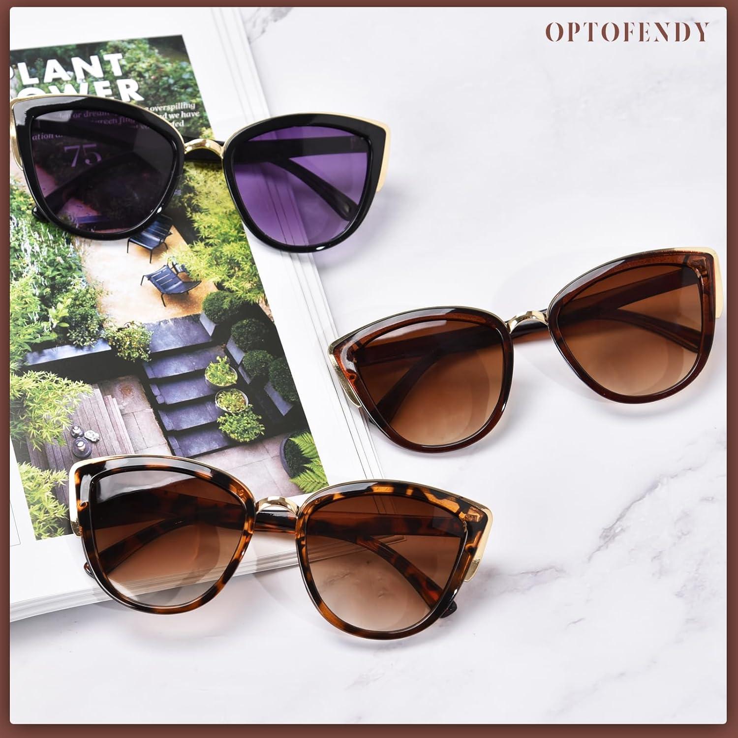 Gafas de sol estilo gato OPTOFENDY con protección UV