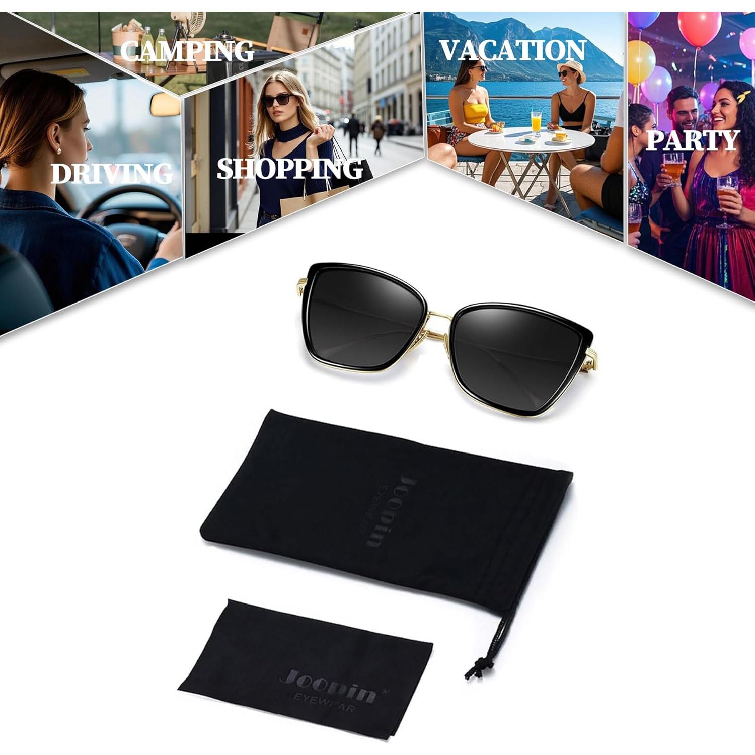 Gafas de sol estilo gato Joopin UV400 para mujeres