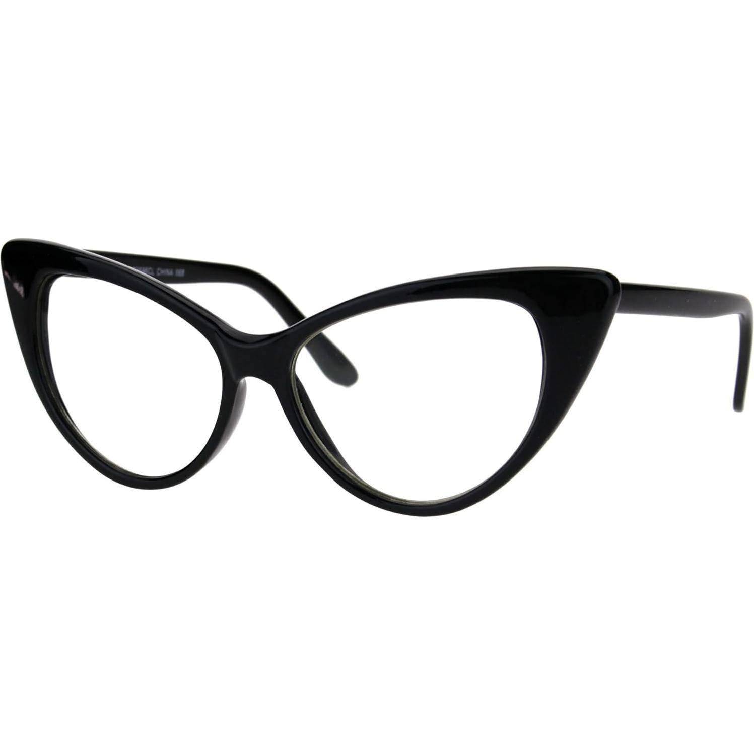 Gafas de Ojo de Gato Góticas Clásicas para Mujeres