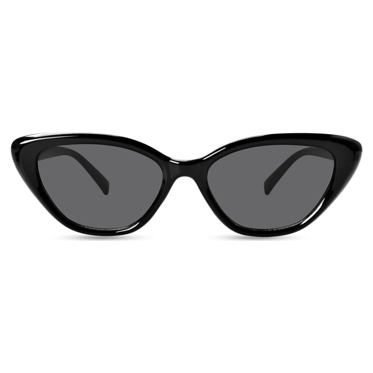 Gafas de sol Cat Eye OPTOFENDY negras para mujer