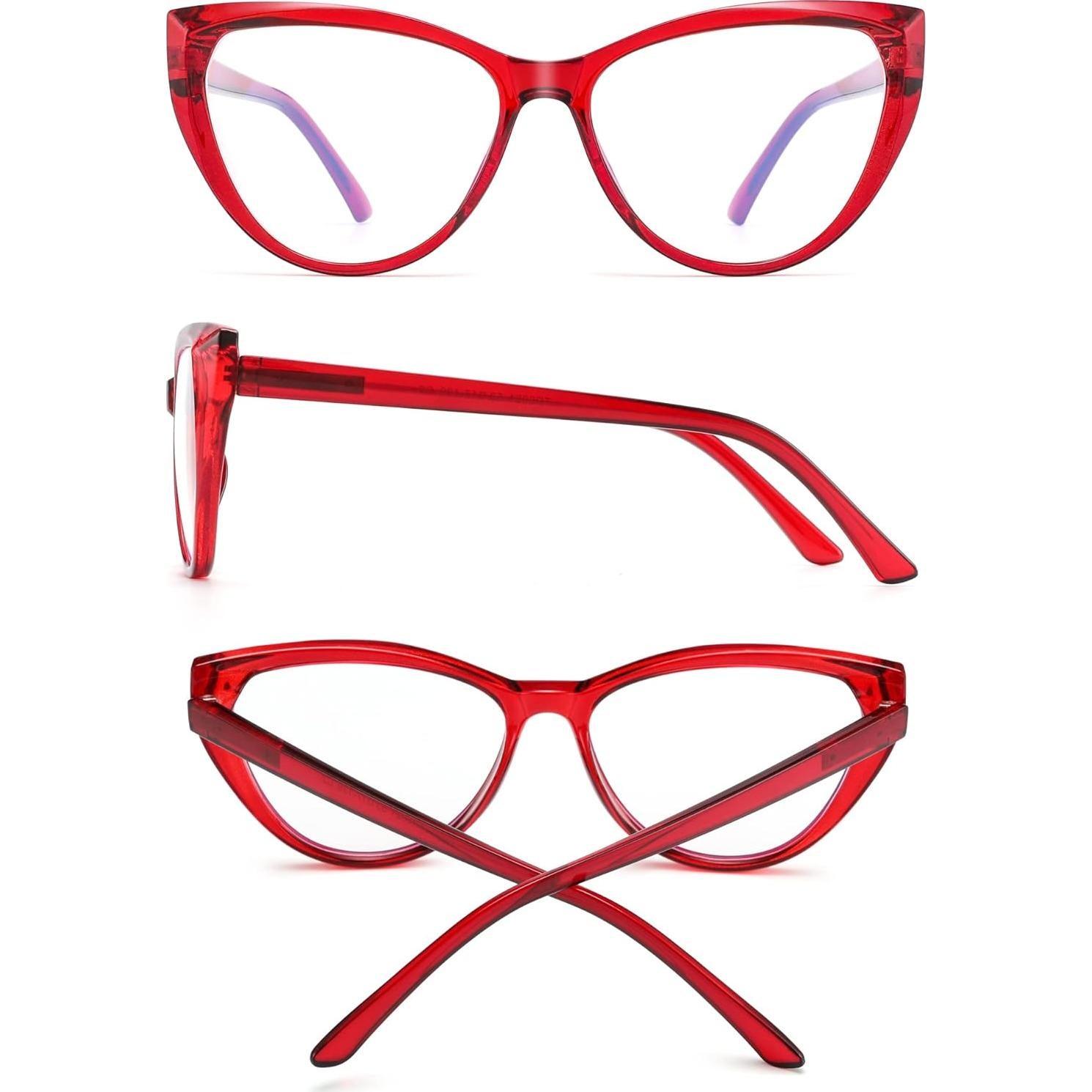 Gafas de sol ojo de gato TR90 con filtro luz azul para mujer