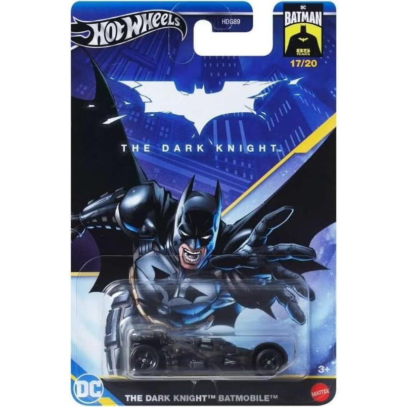 Paquete de 5 Vehículos de Juguete Diecast Hot Wheels Batman