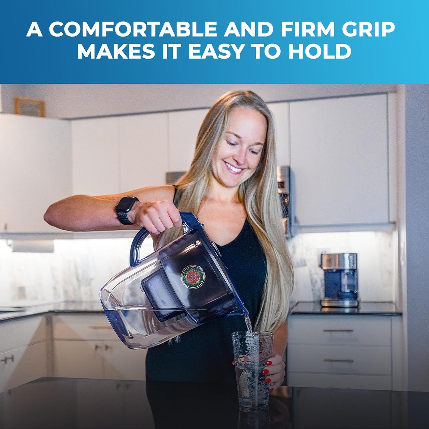 Jarra de Agua Alcalina Jarra de Vida 3.8L Filtro 6 Etapas