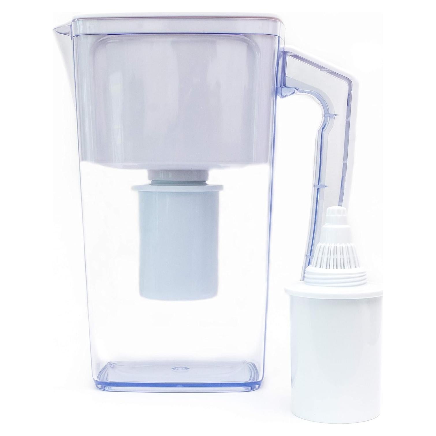 Jarra de Filtro de Agua Alcalina 2.5L Plant Based Pros - 6 Etapas