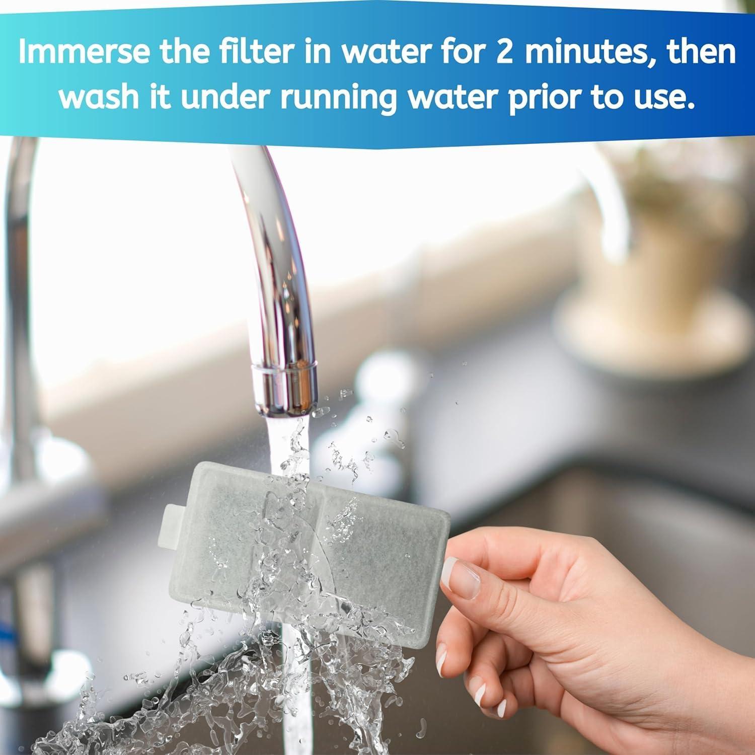 24 Filtros de Agua Nispira para Mascotas Whisker City 5" x 2.5"