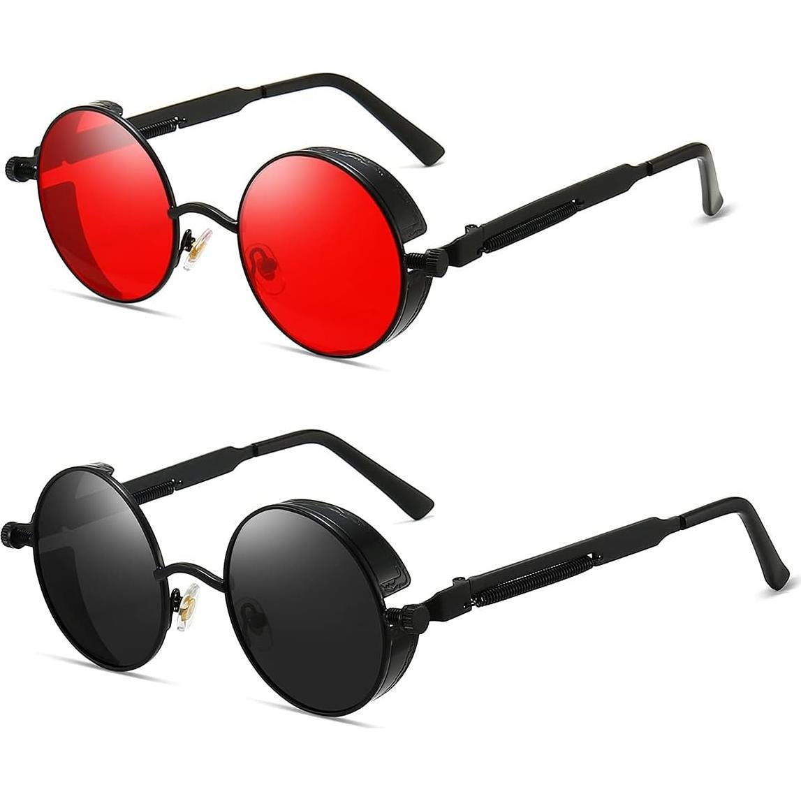 Gafas de sol Steampunk Gysnail UV400 para mujeres