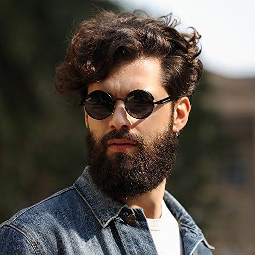 Gafas de sol Glclrs steampunk polarizadas UV gris